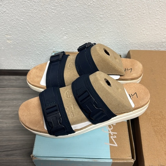 LifeStride Power Slide Sandal In Navy - Picture 6 of 6